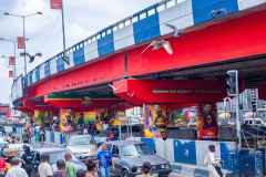 Rumukoro Port Harcourt Bridge Mural Branding by Cedar Creative Art